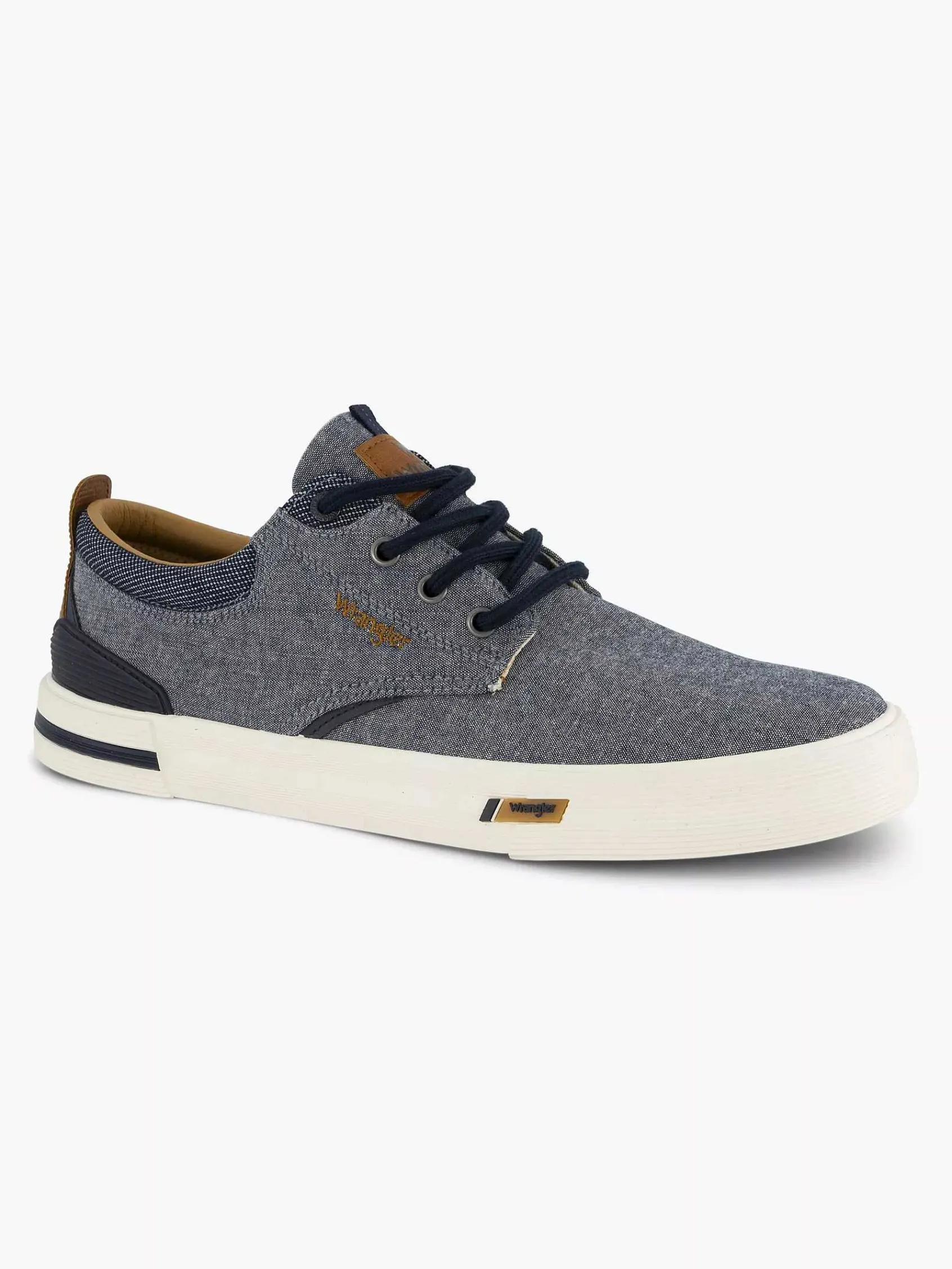 Sneakers|Wrangler Grijze Sneaker