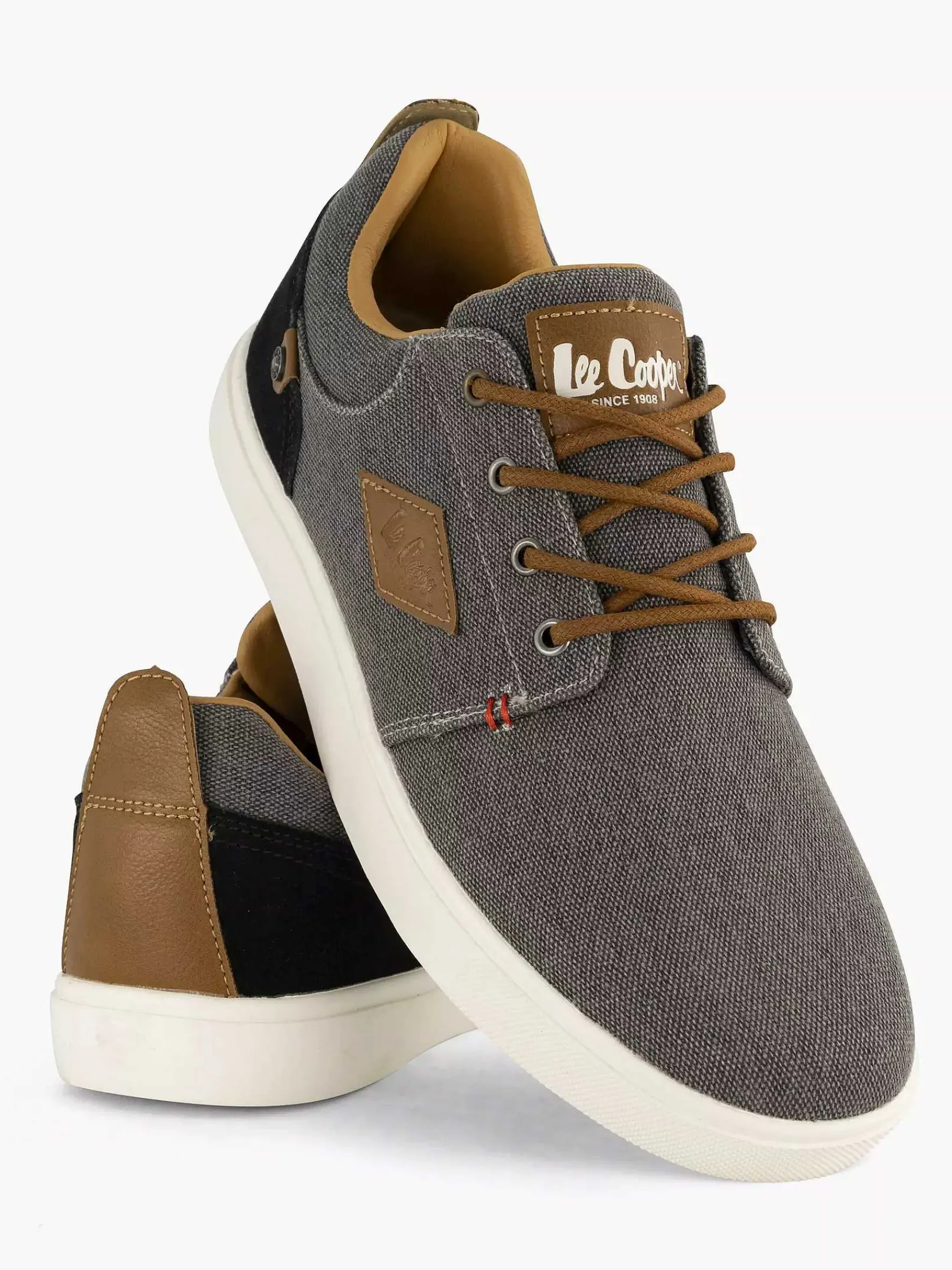 Sneakers|Lee Cooper Grijze Sneaker