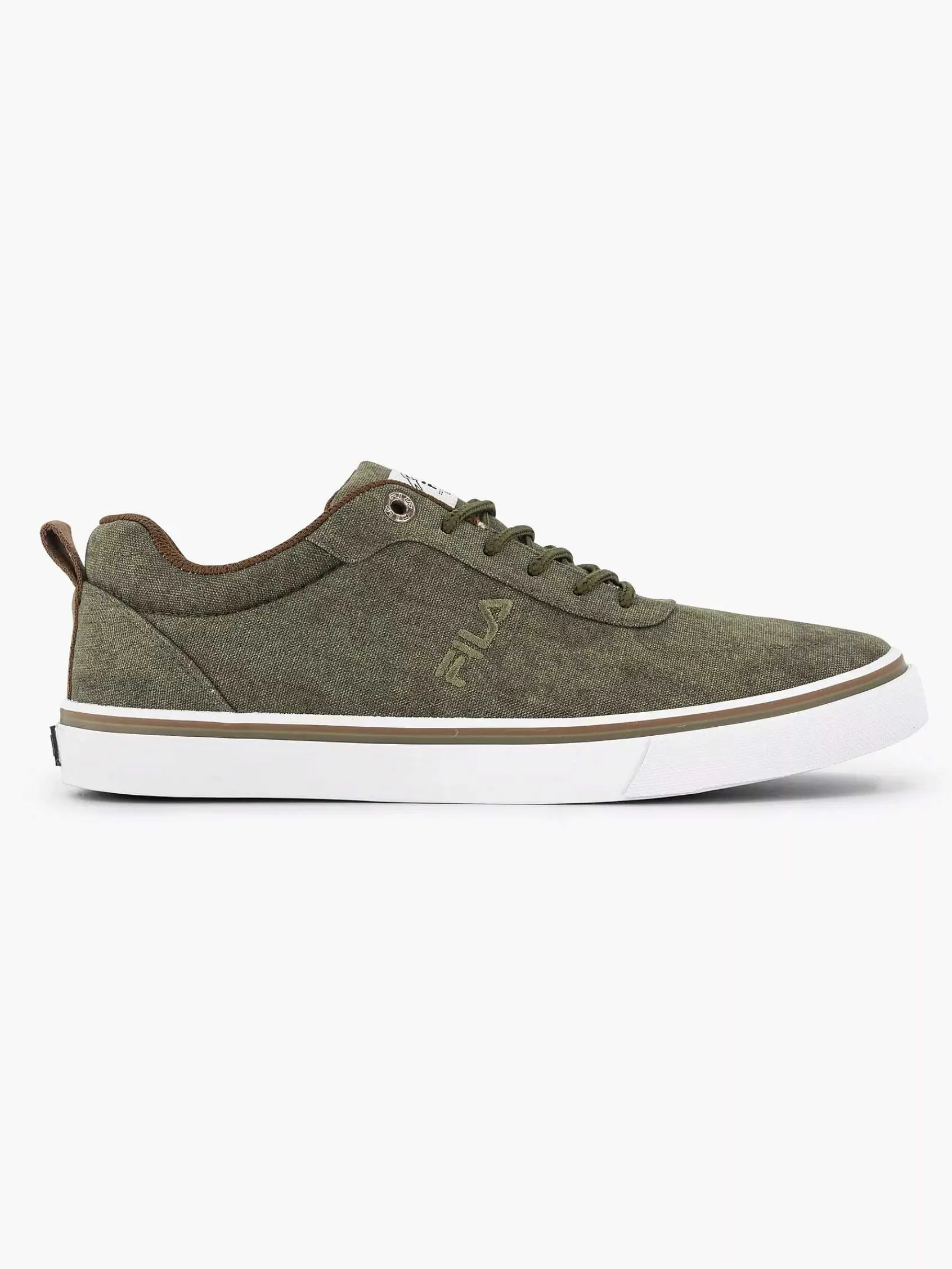 Sneakers|FILA Groene Canvas Sneaker