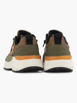 Jongensschoenen|Vty Groene Chunky Sneaker