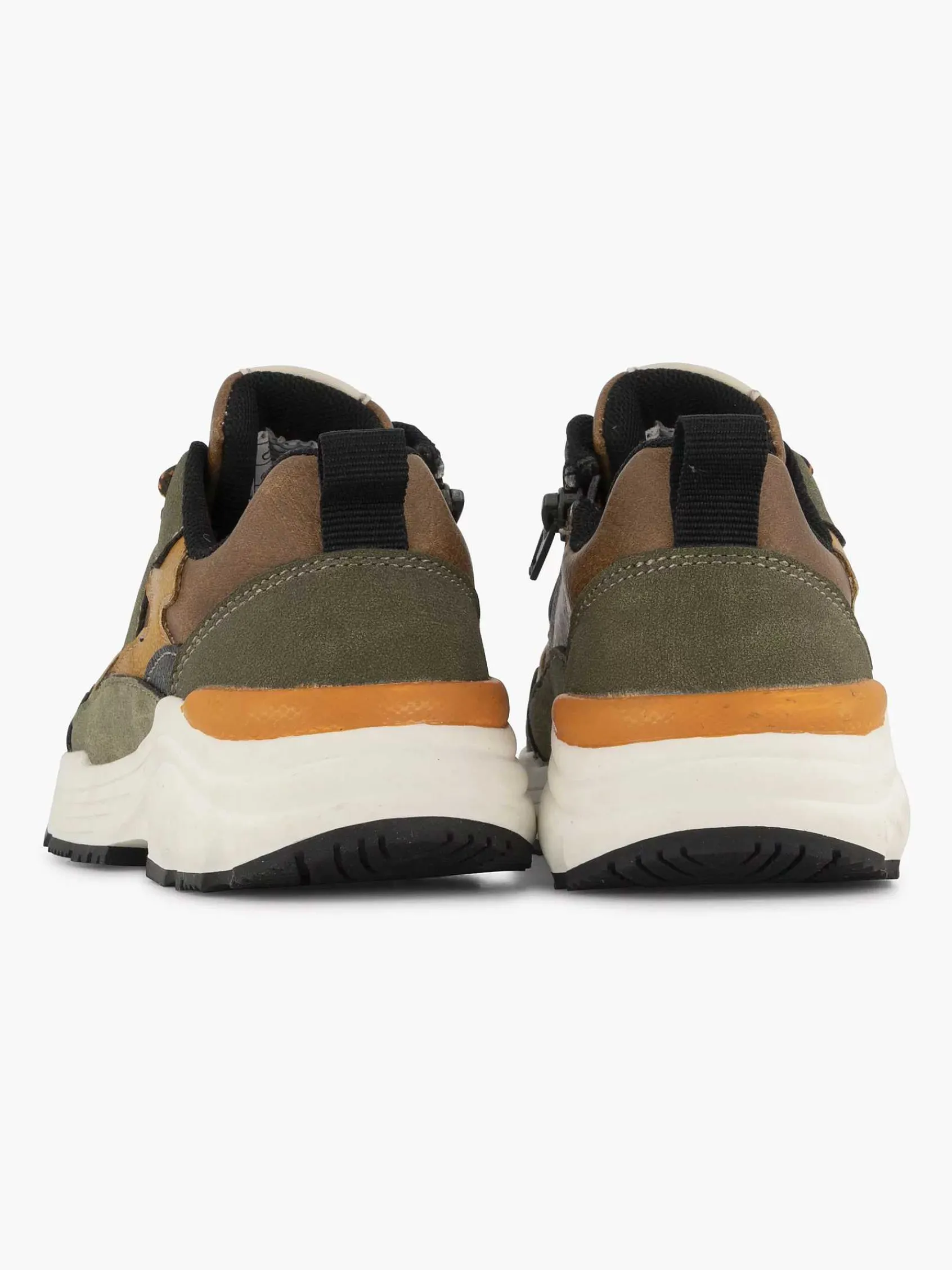 Jongensschoenen|Vty Groene Chunky Sneaker