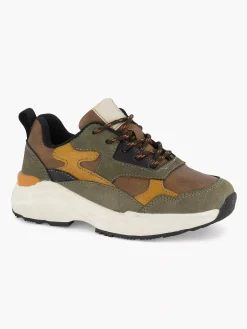 Jongensschoenen|Vty Groene Chunky Sneaker