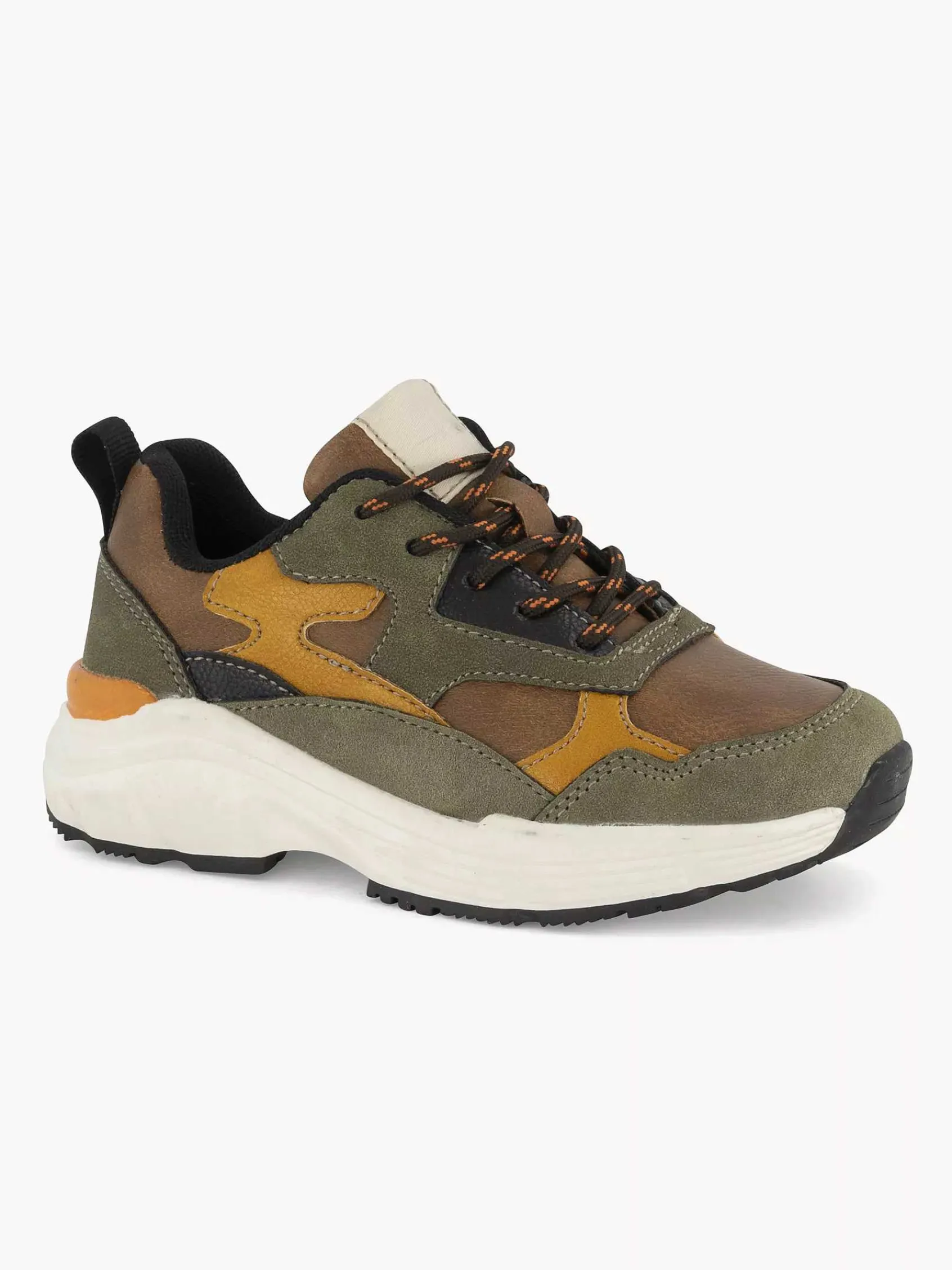 Jongensschoenen|Vty Groene Chunky Sneaker