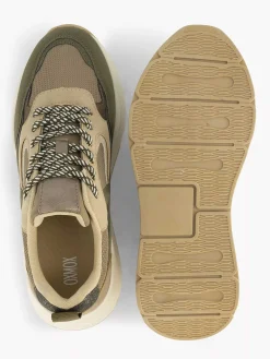 Sneakers|Oxmox Groene Chunky Sneaker