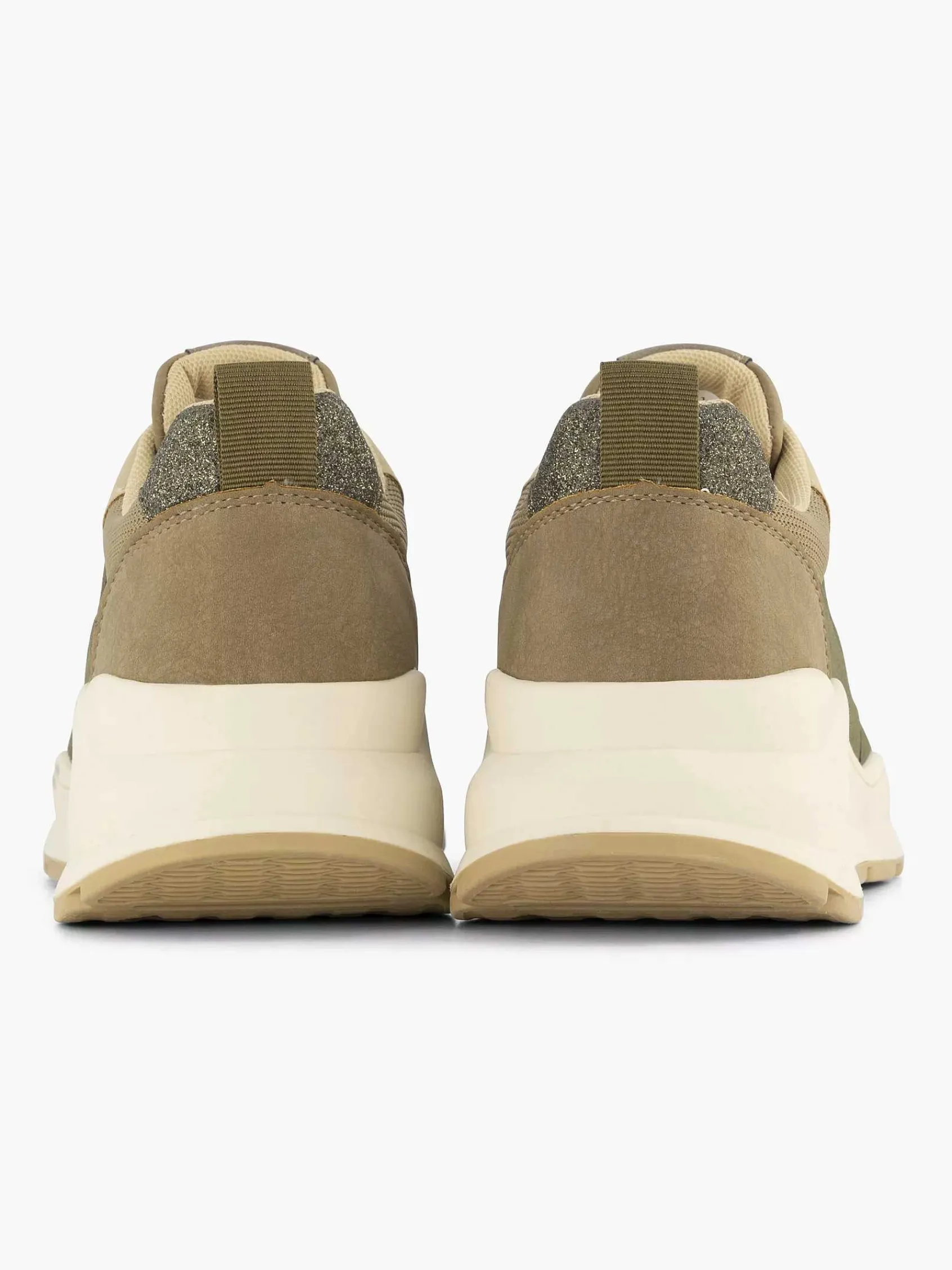 Sneakers|Oxmox Groene Chunky Sneaker