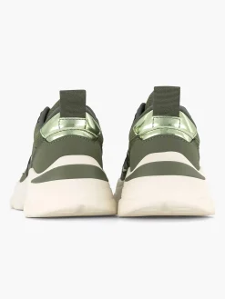 Sneakers|Oxmox Groene Chunky Sneaker