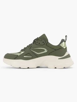 Sneakers|Oxmox Groene Chunky Sneaker