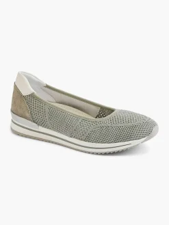 Comfort Schoenen|Medicus Groene Comfort Instapper