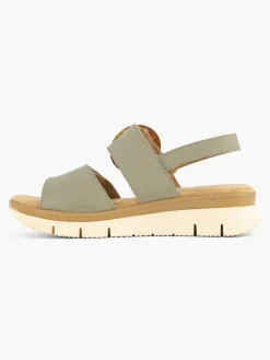 Comfort Schoenen|Medicus Groene Comfort Sandaal