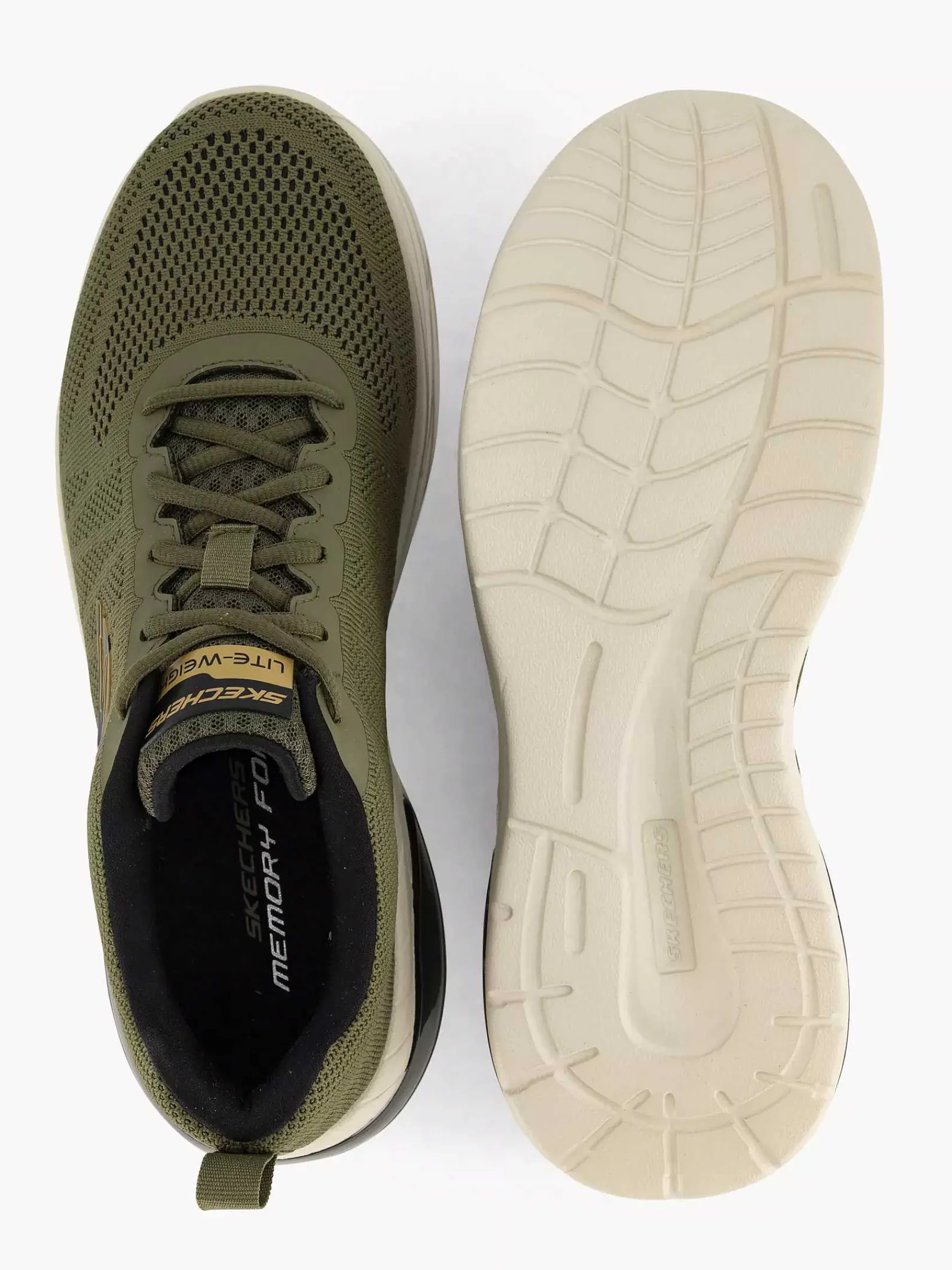 Sneakers|Skechers Groene Fresh - Air - Cedro