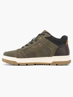 Sneakers|Memphis One Groene Hoge Sneaker