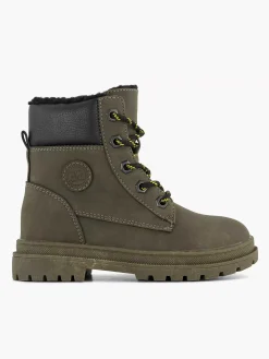 Jongensschoenen|Vty Groene Hoge Veterboot