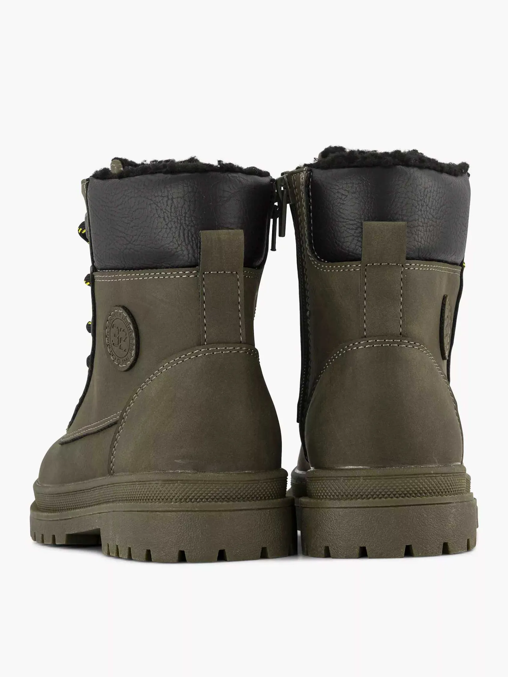Jongensschoenen|Vty Groene Hoge Veterboot