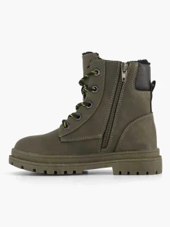 Jongensschoenen|Vty Groene Hoge Veterboot