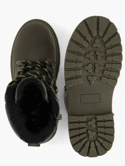 Jongensschoenen|Vty Groene Hoge Veterboot