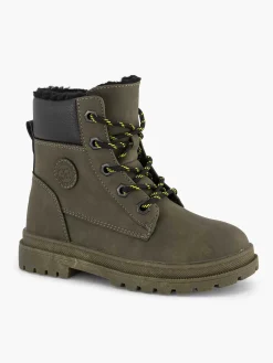 Jongensschoenen|Vty Groene Hoge Veterboot