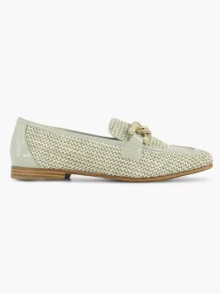 Instappers|Graceland Groene Loafer