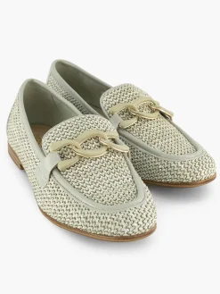 Instappers|Graceland Groene Loafer