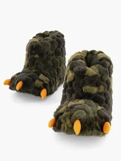 Babyschoenen|Vty Groene Pantoffel Poot