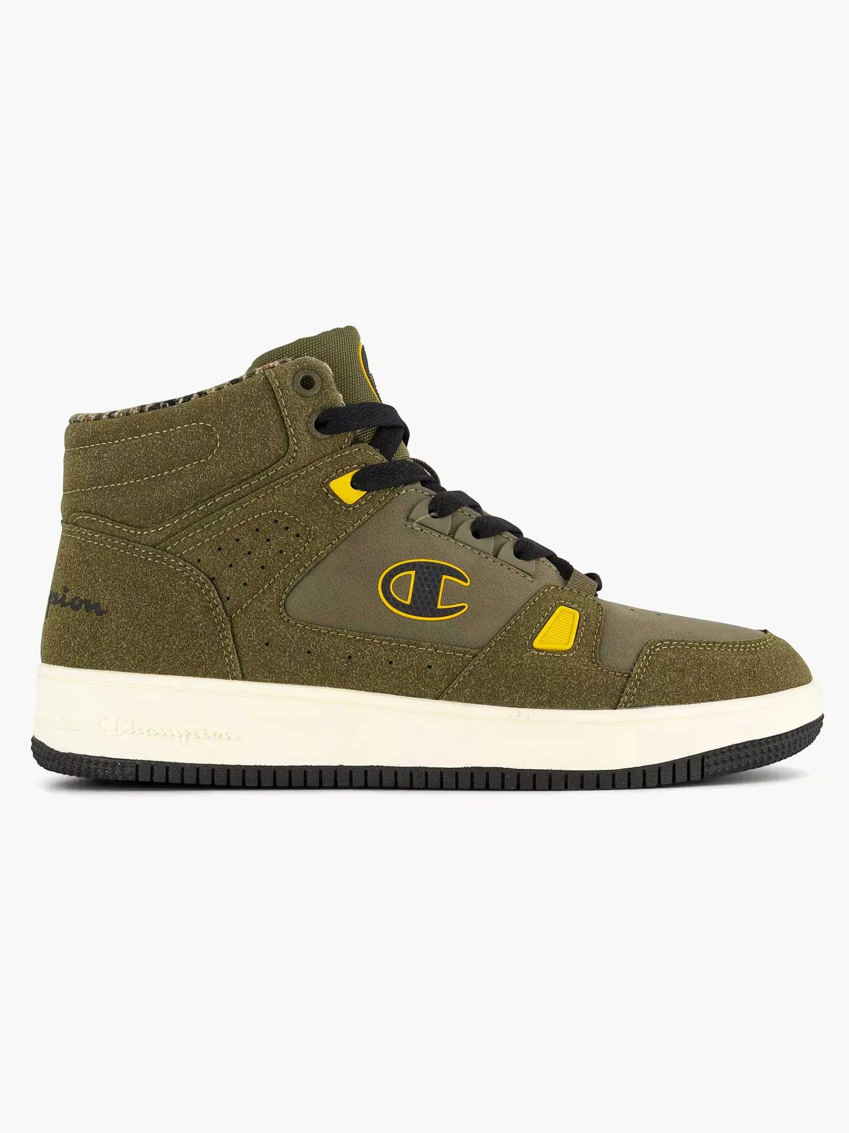 Sneakers|Champion Groene Rebound Mid Winterized