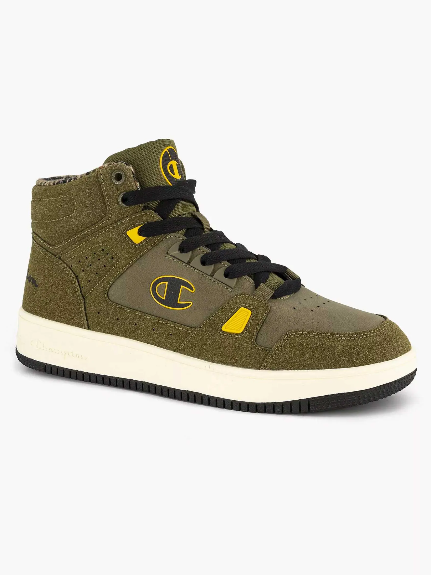 Sneakers|Champion Groene Rebound Mid Winterized