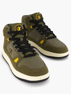 Sneakers|Champion Groene Rebound Mid Winterized