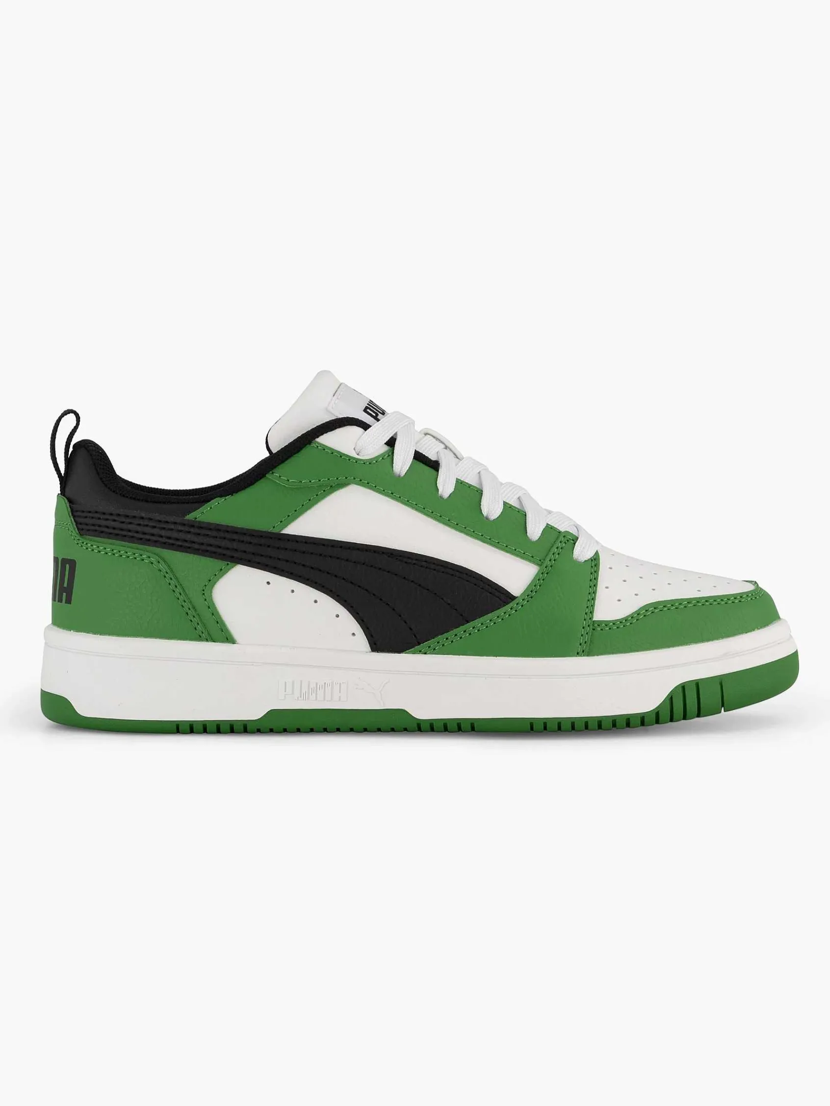 Jongensschoenen|Puma Groene Rebound V6 Lo Jr