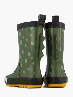 Jongensschoenen|Landrover Groene Regenlaars Krokodil