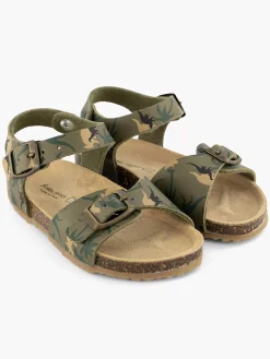 Jongensschoenen|Bobbi-Shoes Groene Sandaal