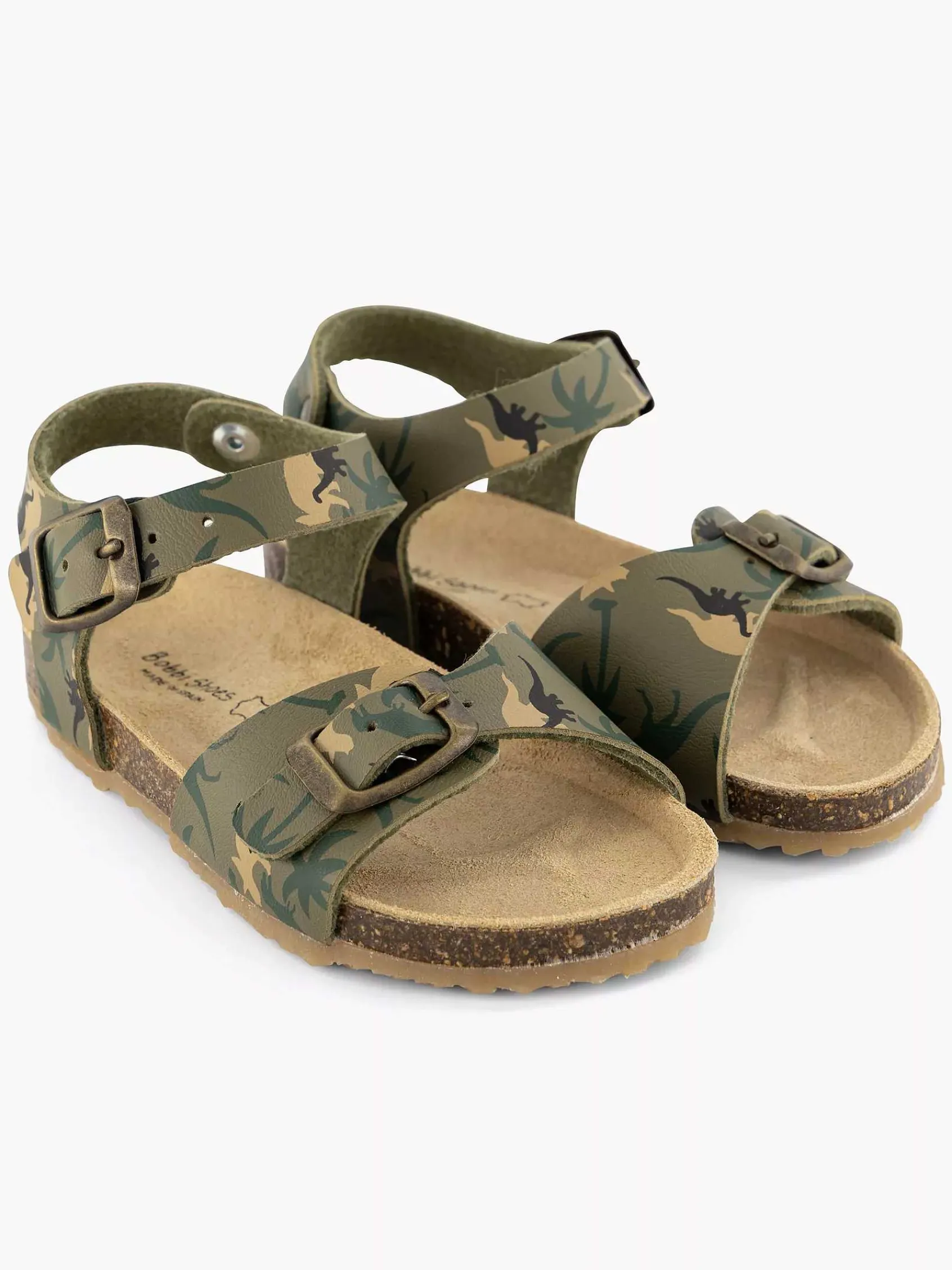 Jongensschoenen|Bobbi-Shoes Groene Sandaal