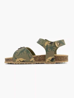 Jongensschoenen|Bobbi-Shoes Groene Sandaal