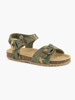 Jongensschoenen|Bobbi-Shoes Groene Sandaal