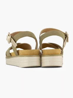 Sandalen|Graceland Groene Sandaal
