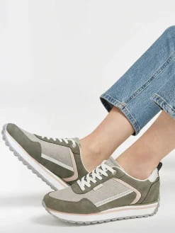Sneakers|Esprit Groene Sneaker