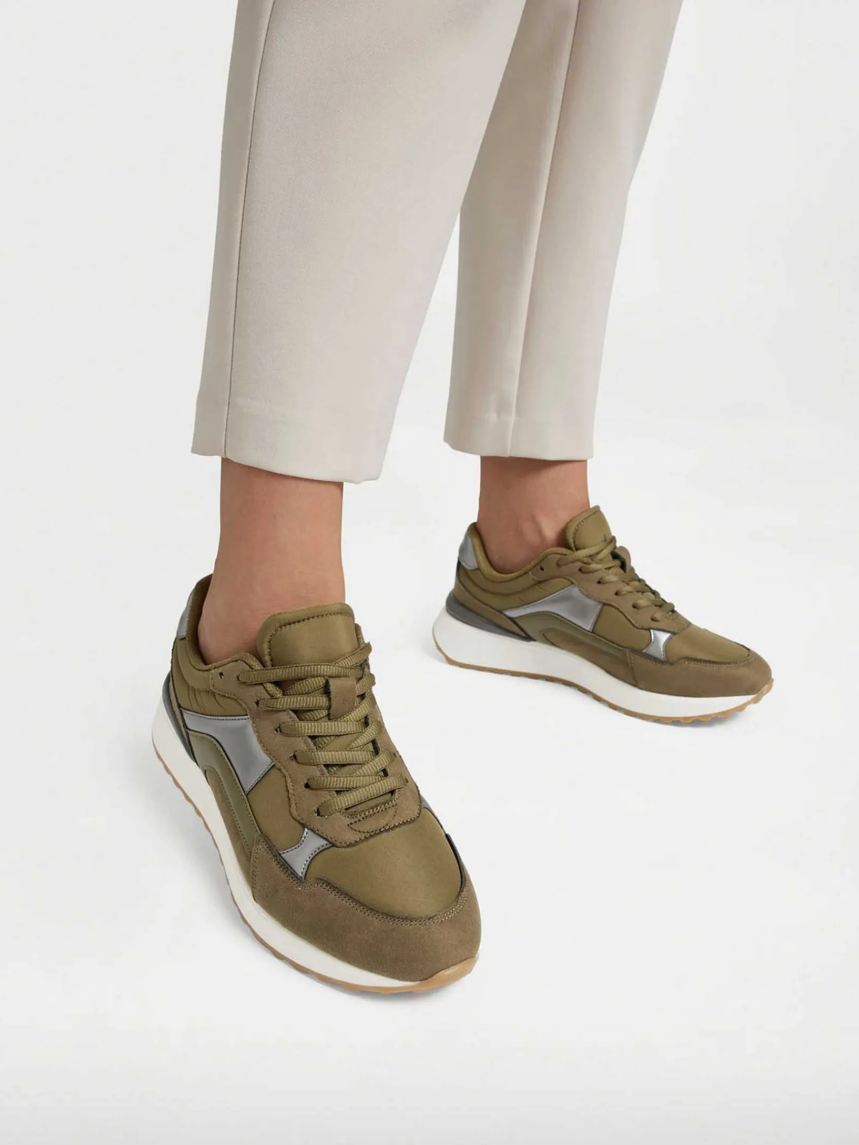 Sneakers|Graceland Groene Sneaker