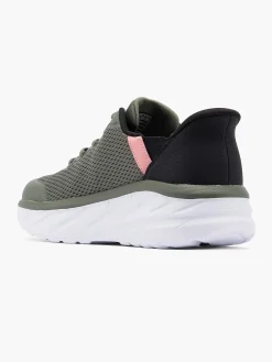 Sneakers|Skechers Groene Sneaker Swift Fit - Hands Free Premium Cushioning