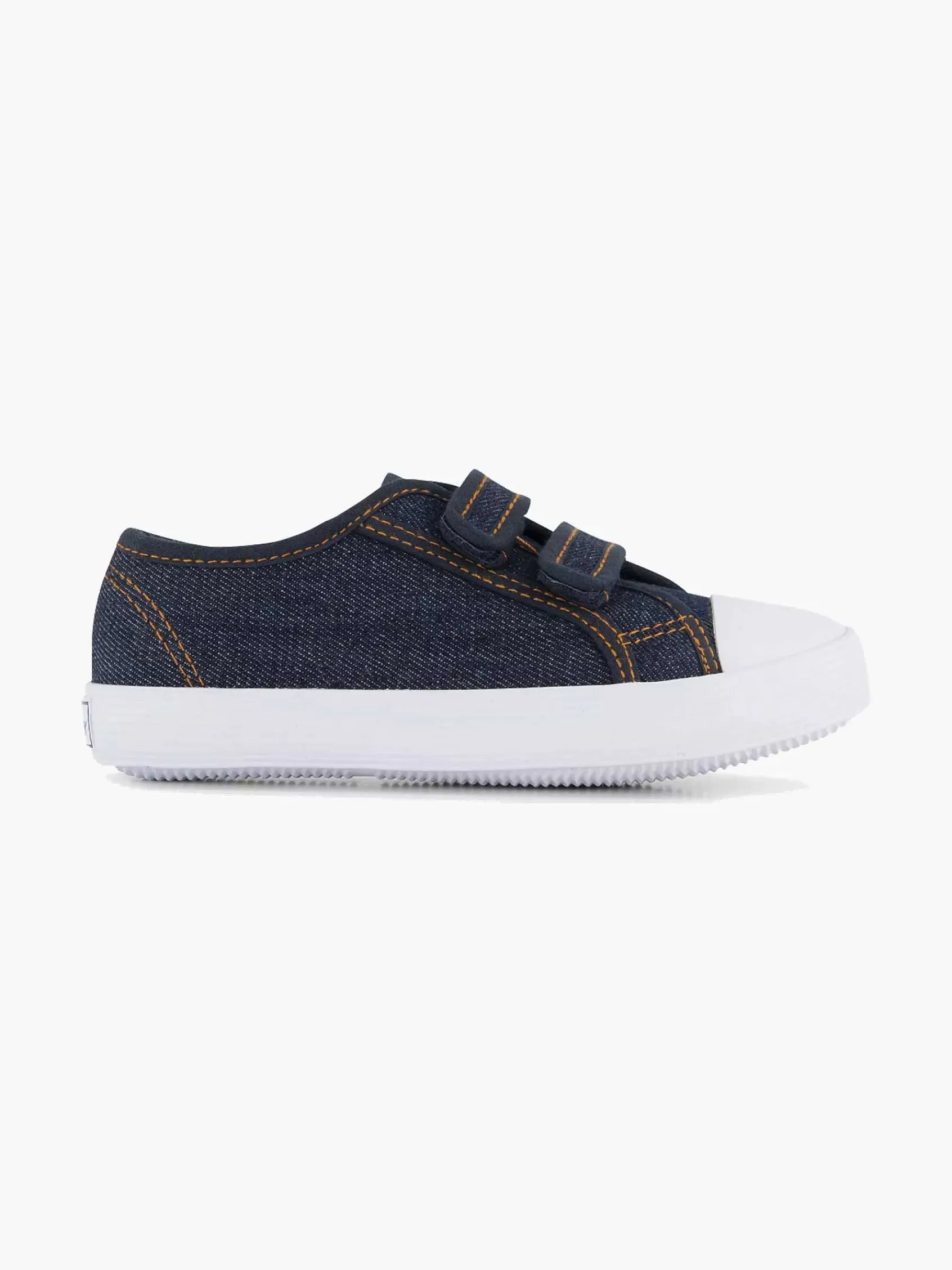 Jongensschoenen|Vty Jeansblauwe Gymschoen Klittenband