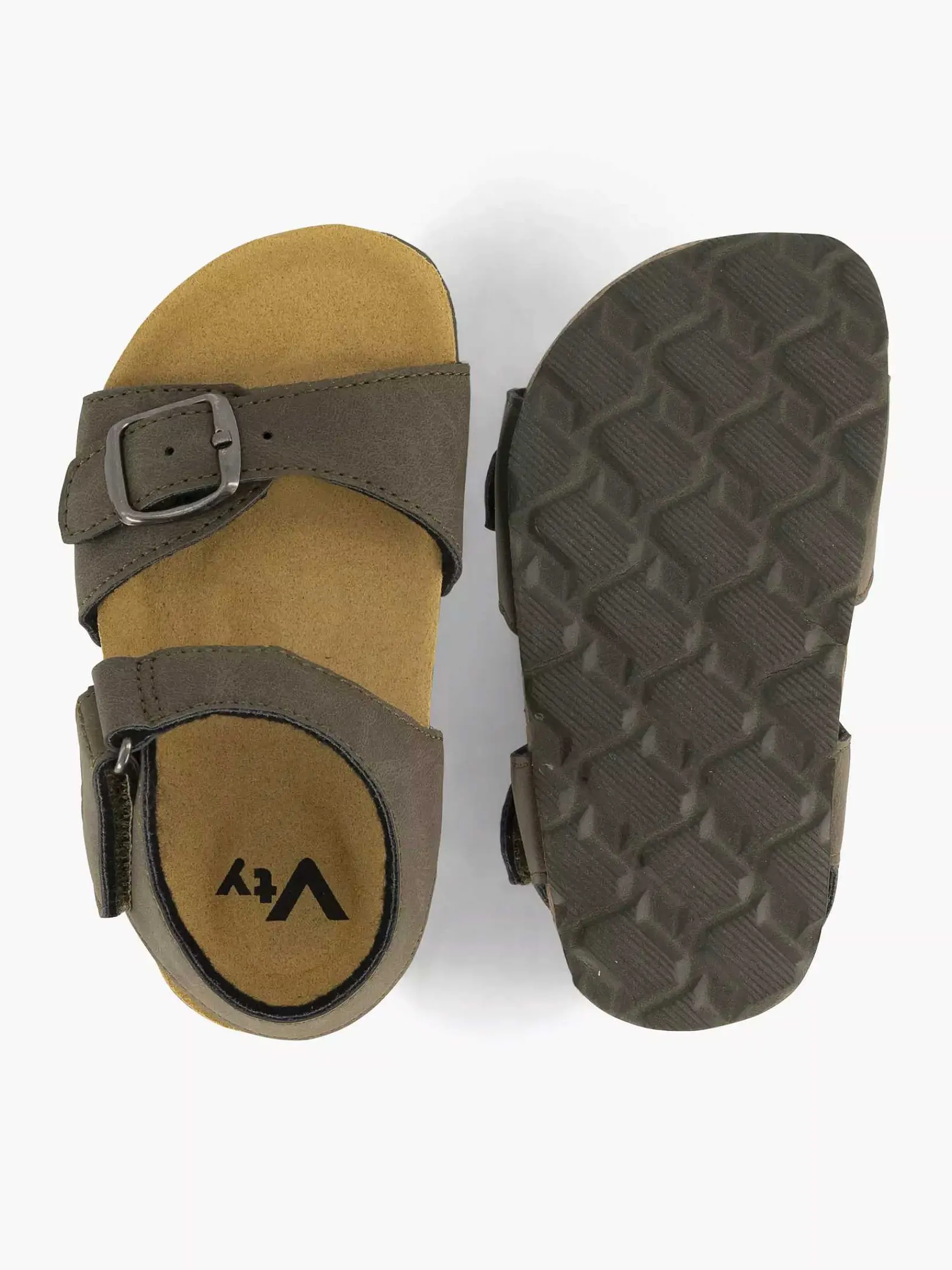 Jongensschoenen|Vty Khaki Sandaal