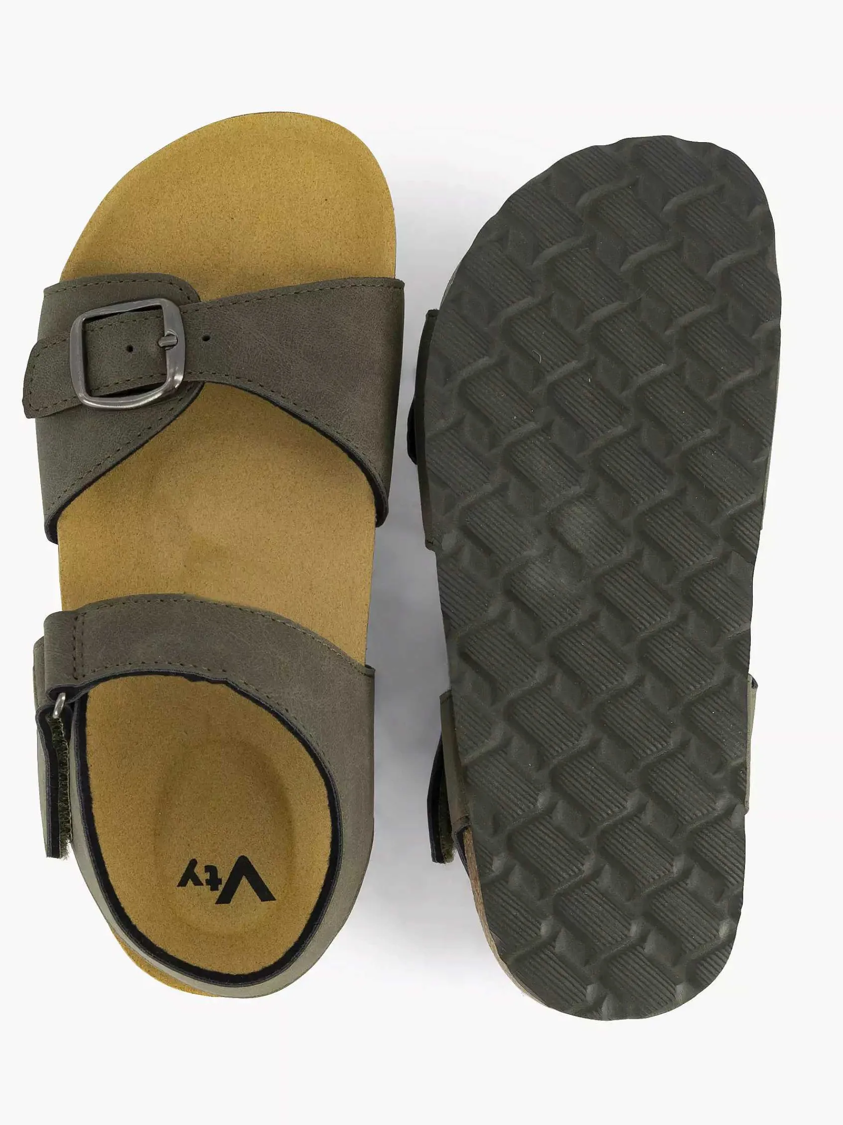 Babyschoenen|Vty Khaki Sandaal