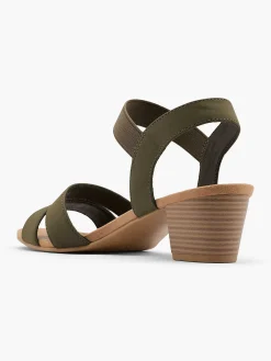 Sandalen|Graceland Khaki Sandalette
