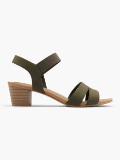 Sandalen|Graceland Khaki Sandalette