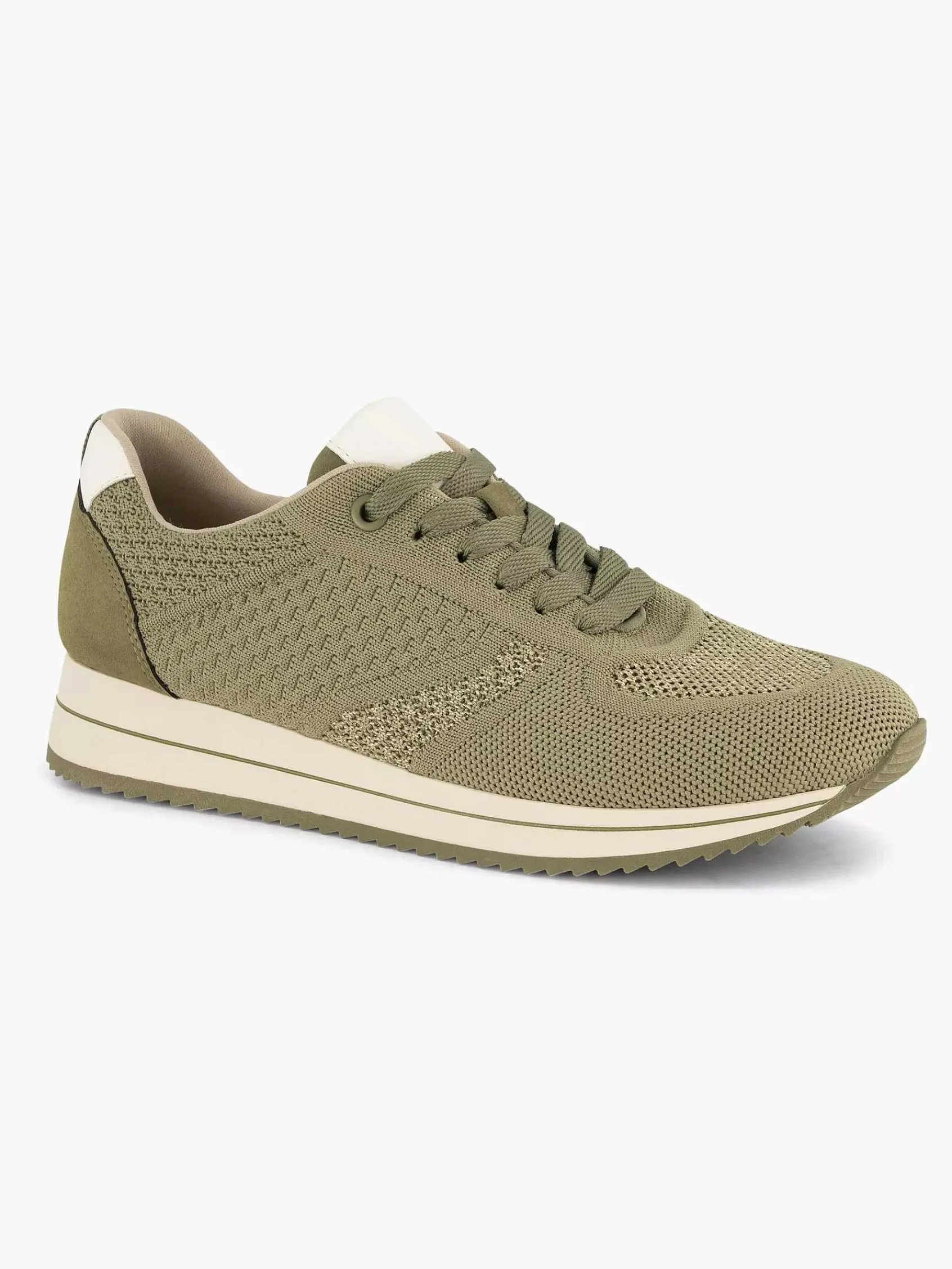 Comfort Schoenen|Medicus Khaki Sneaker