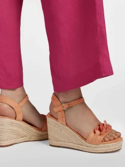 Sandalen|Graceland Koraal Sandaal Sleehak