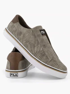 Instappers|FILA Licht Beige Canvas Instapper