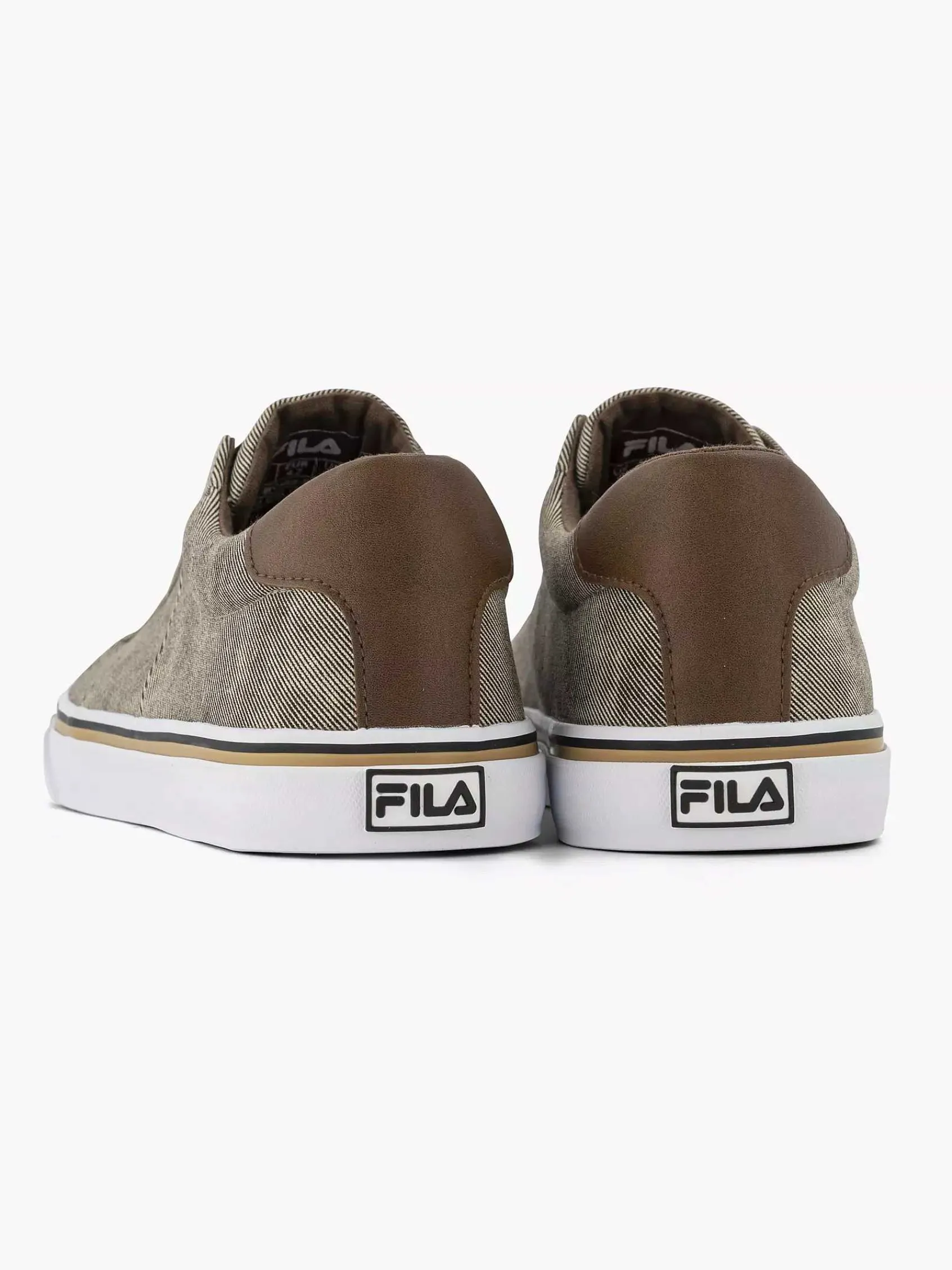 Instappers|FILA Licht Beige Canvas Instapper