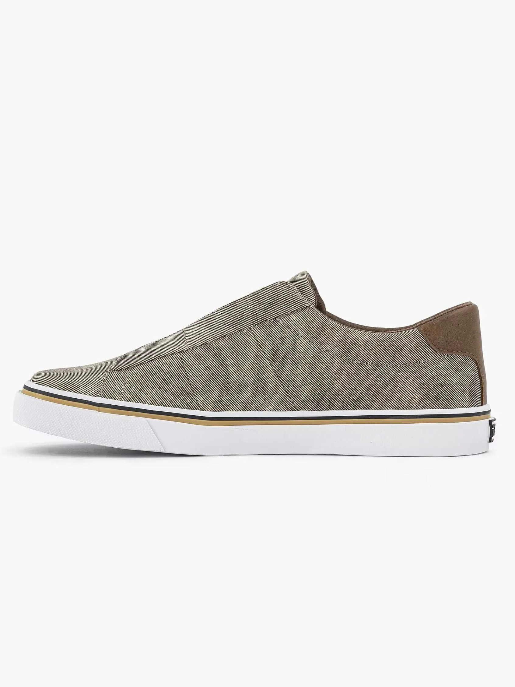 Instappers|FILA Licht Beige Canvas Instapper