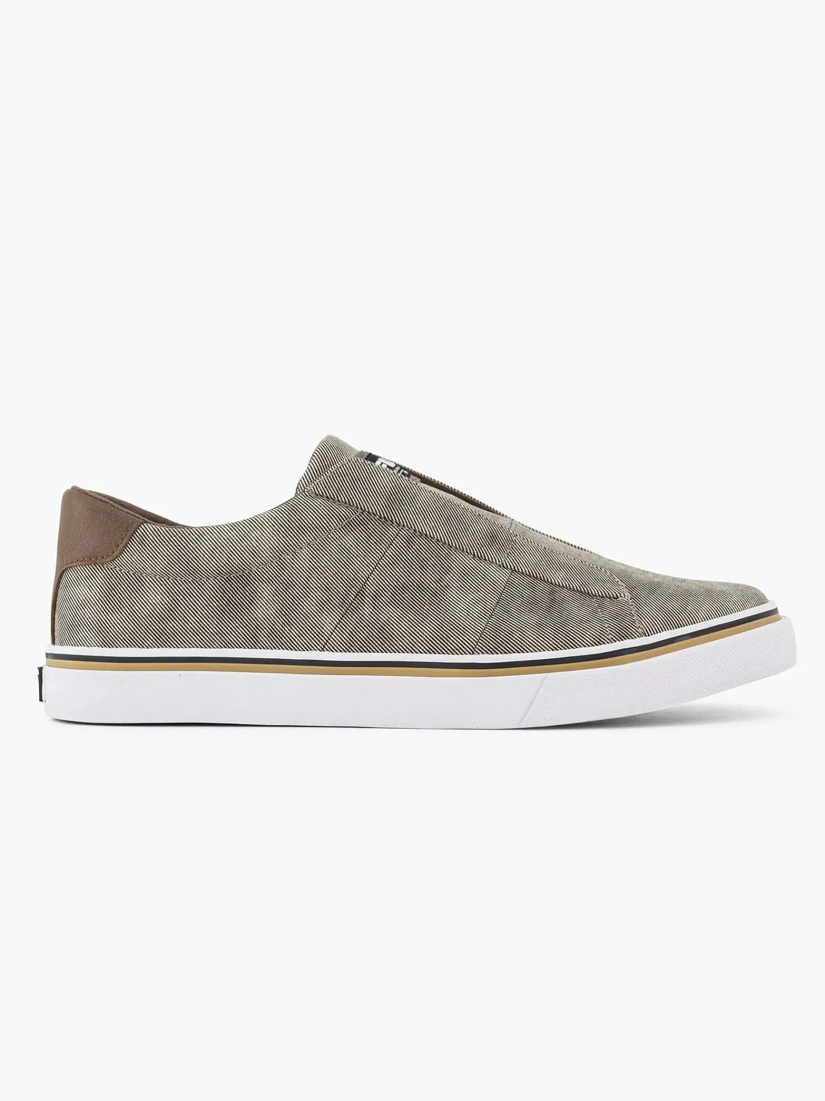 Instappers|FILA Licht Beige Canvas Instapper