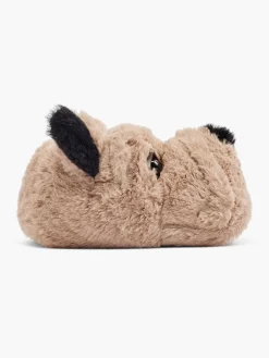 Babyschoenen|Vty Lichtbruine Pantoffel Hond