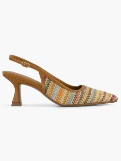Pumps|Graceland Lichtbruine Slingback
