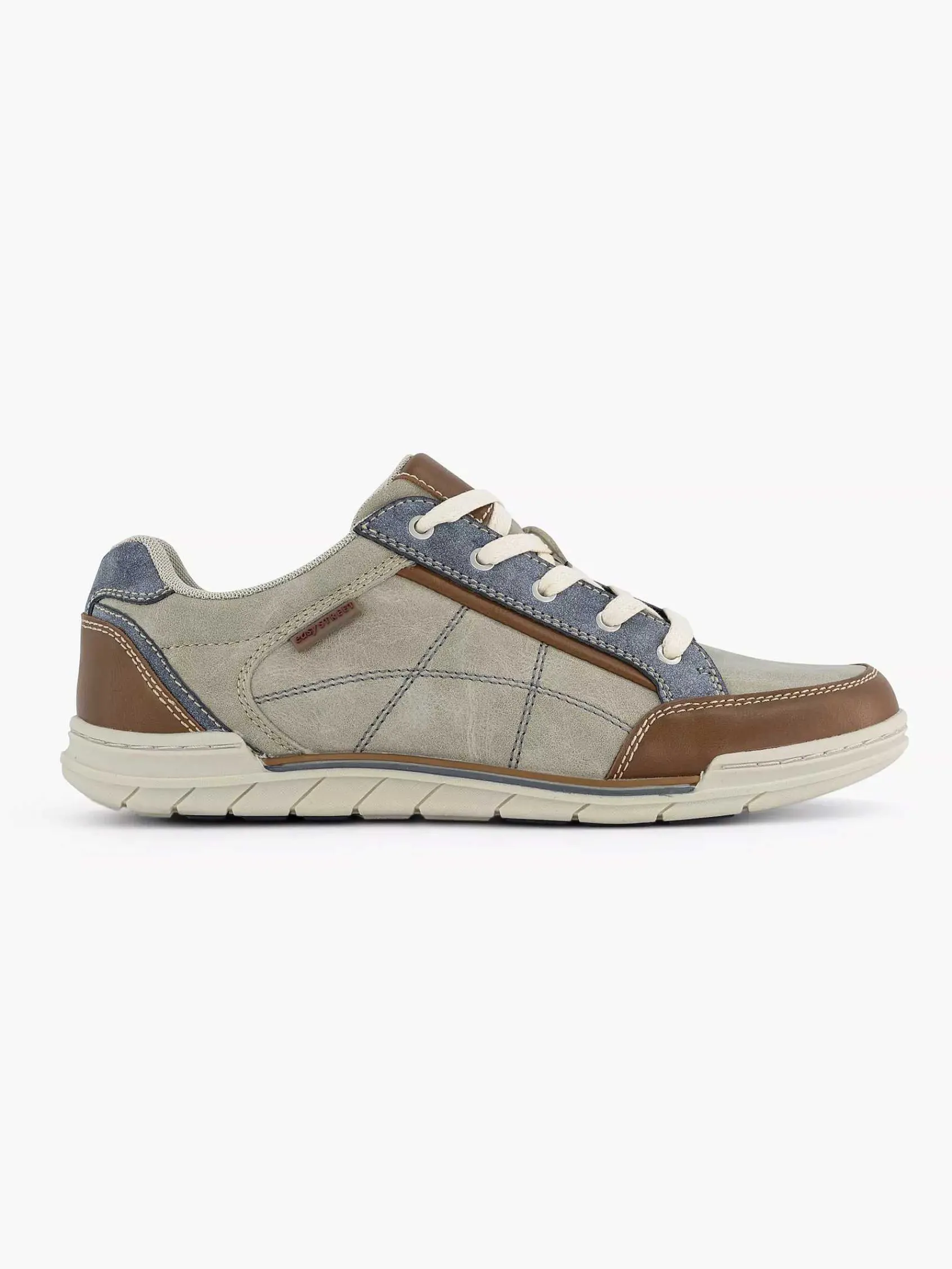 Sneakers|Easy Street Lichtgrijze Comfort Sneaker